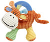 Pet Life 'Moo-cifier' Plush Squeaking and Rubber Teething Newborn Puppy Dog Toy