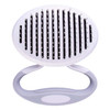 Pet Life 'Gyrater' Travel Self-Cleaning Swivel Grooming Pet Pin Brush