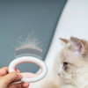 Pet Life 'Knuckler' Handheld Travel Flexible Grooming Pet Rake Comb