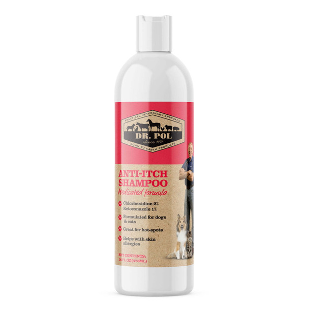 Dr. Pol Anti-Itch Shampoo for Dogs and Cats 16 oz