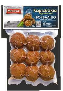 ΒΟΥΒΑΛΙΣΙΑ ΚΕΦΤΕΔΑΚΙΑ ΚΕΡΚΙΝΗΣ ΜΠΟΡΑΣ (450gr)