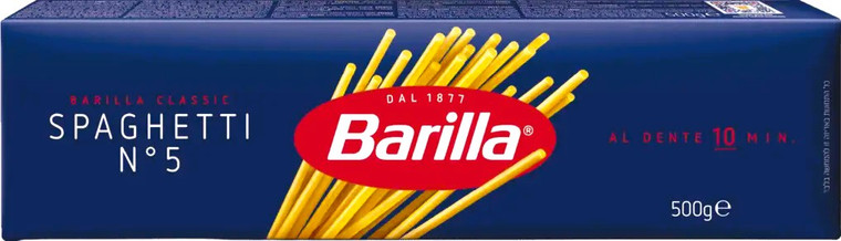 BARILLA SPAGHETTI n.5 500gr