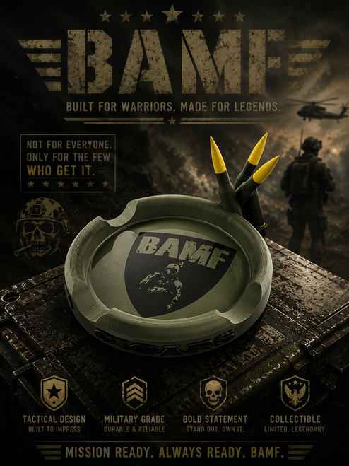 BAMF Ashtray (1 Unit)