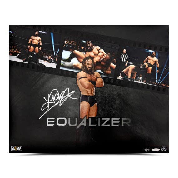 Pac Autographed "Equalizer" 20x16 Midwest Cards