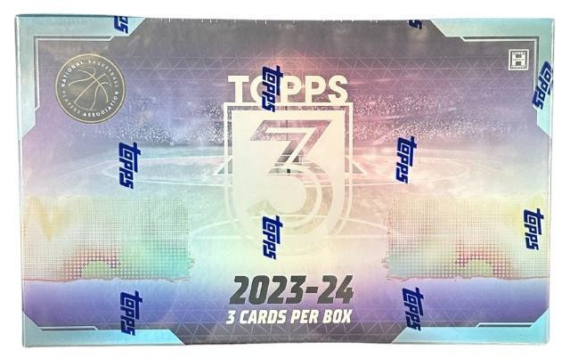 2023/24 Topps Three Basketball Hobby Box