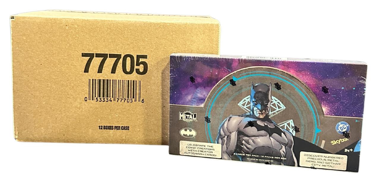 2025 Upper Deck Skybox Metal Universe Batman Hobby 12 Box Case
