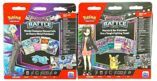 Pokemon Rival Battle Deck Marnie or Steven Deck