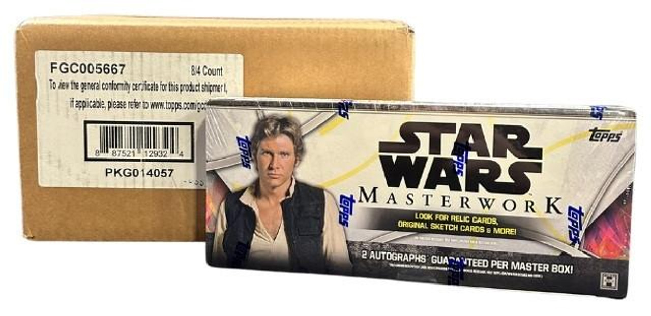 Topps STARWARS　MASTERWORK　新品未開封ミニBOX 2024 Topps Star Wars Masterwork Hobby Mini Box