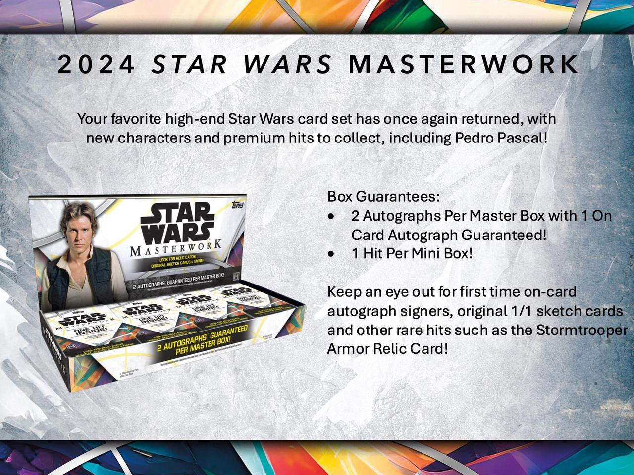 2024 Topps Star Wars Masterwork Hobby Mini Box