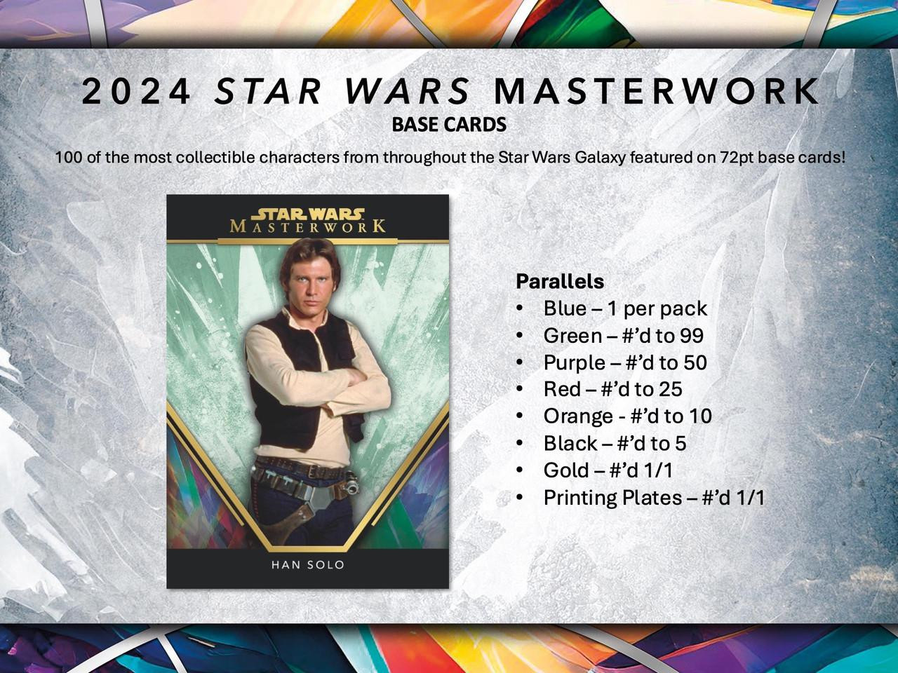 2024 Topps Star Wars Masterwork Hobby Mini Box
