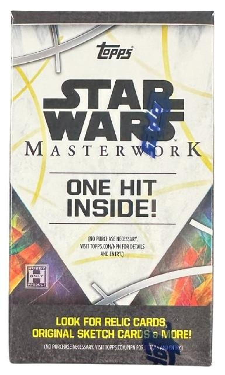 Topps STARWARS　MASTERWORK　新品未開封ミニBOX Topps STARWARS MASTERWORK 新品未開封ミニBOX 2021 Star Wars