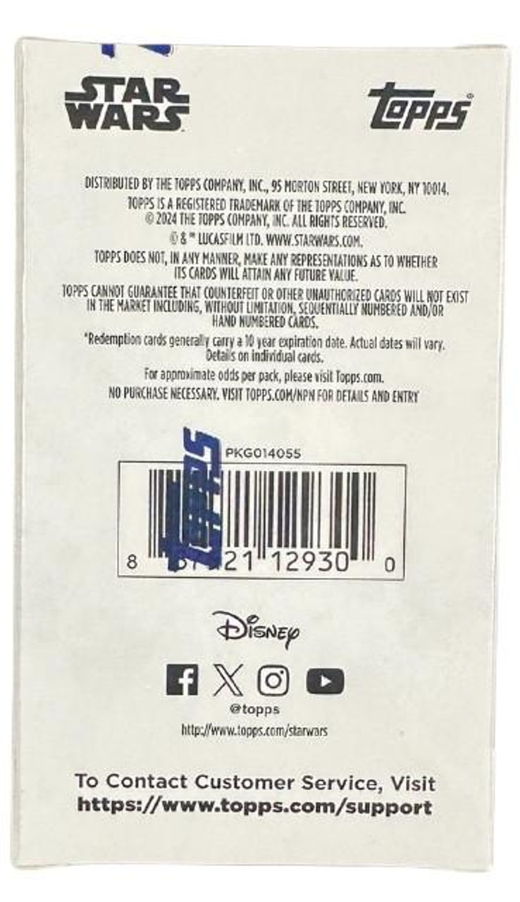 Topps STARWARS　MASTERWORK　新品未開封ミニBOX 2024 Topps Star Wars Masterwork Mini Box | Steel City