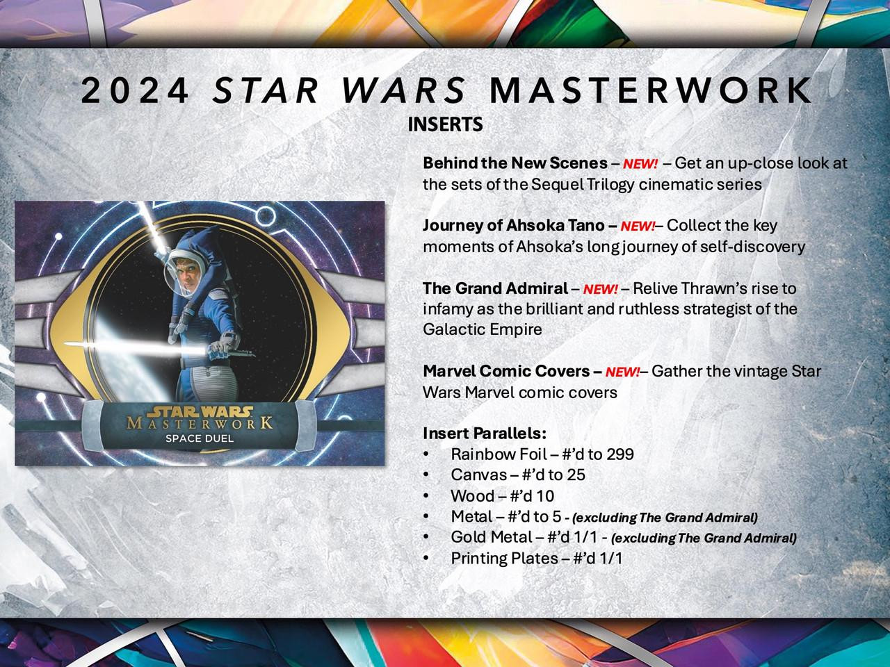 2024 Topps Star Wars Masterwork Hobby Box