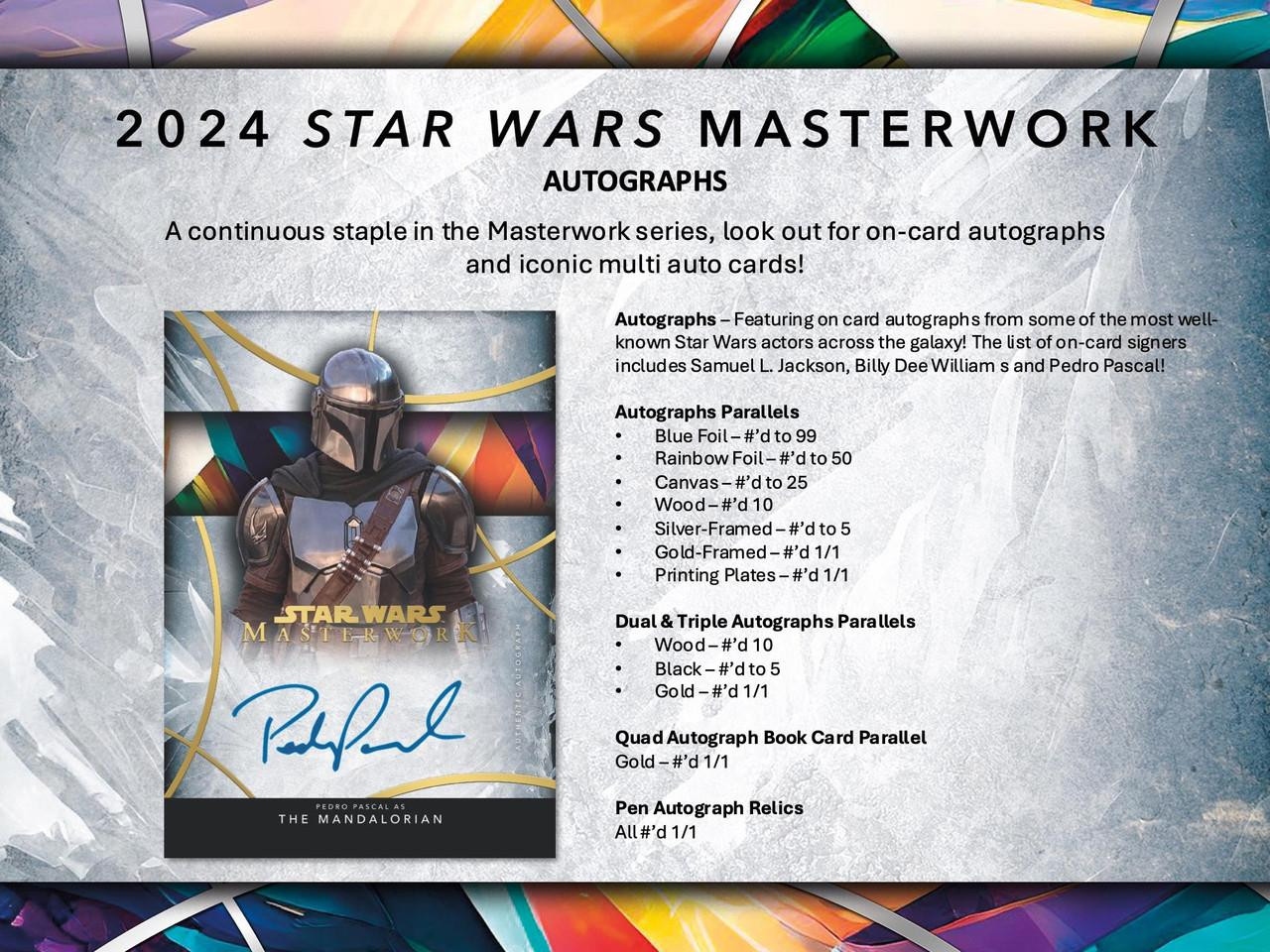 2024 Topps Star Wars Masterwork Hobby Box