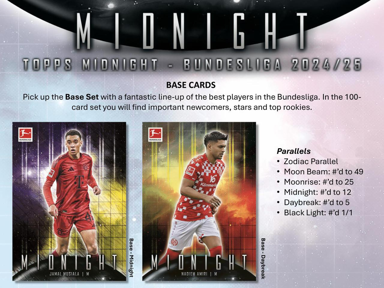 2024/25 Topps Bundesliga Midnight Soccer Hobby Box