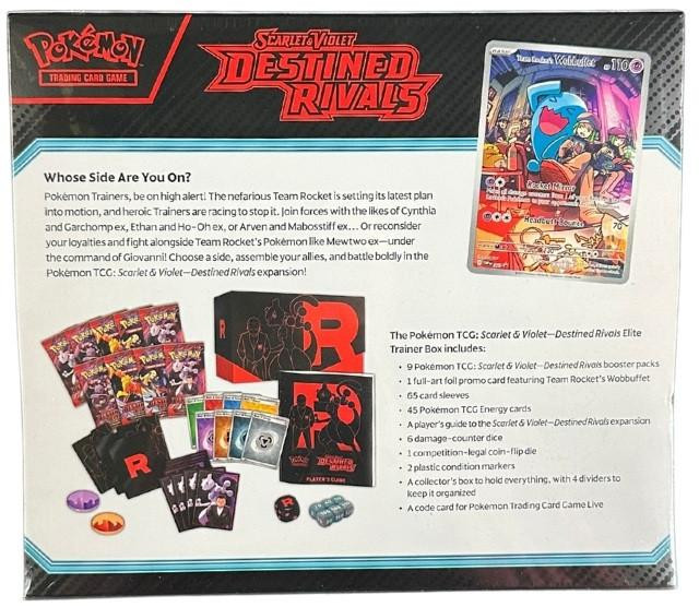 Pokemon Scarlet & Violet Destined Rivals Elite Trainer Box