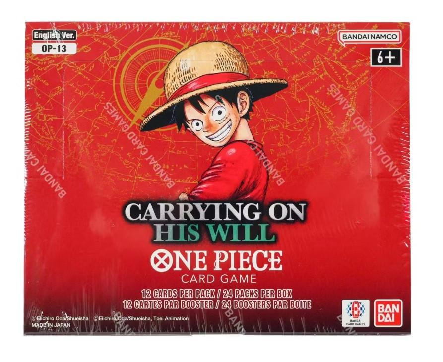 One Piece TCG: Carrying On His Will Booster Box
