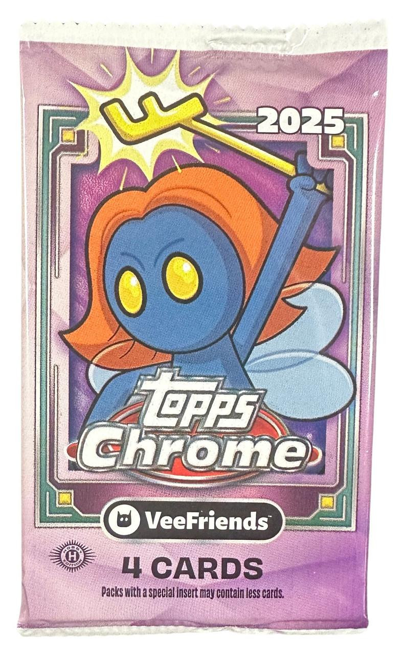 2025 Topps Chrome VeeFriends Hobby Pack 2025 Topps Chrome VeeFriends Hobby Pack