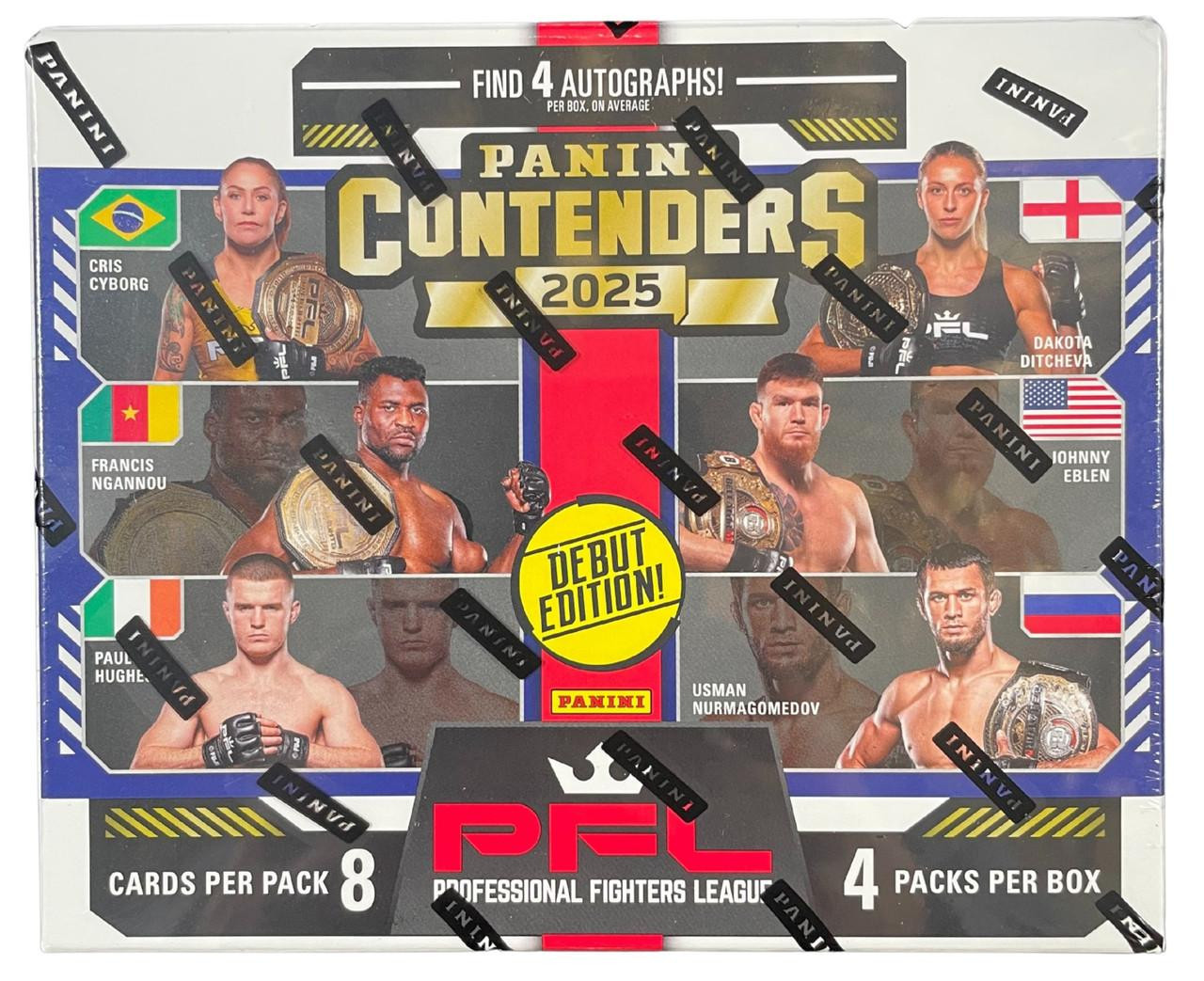 2025 Panini Contenders PFL Professional Fighters League