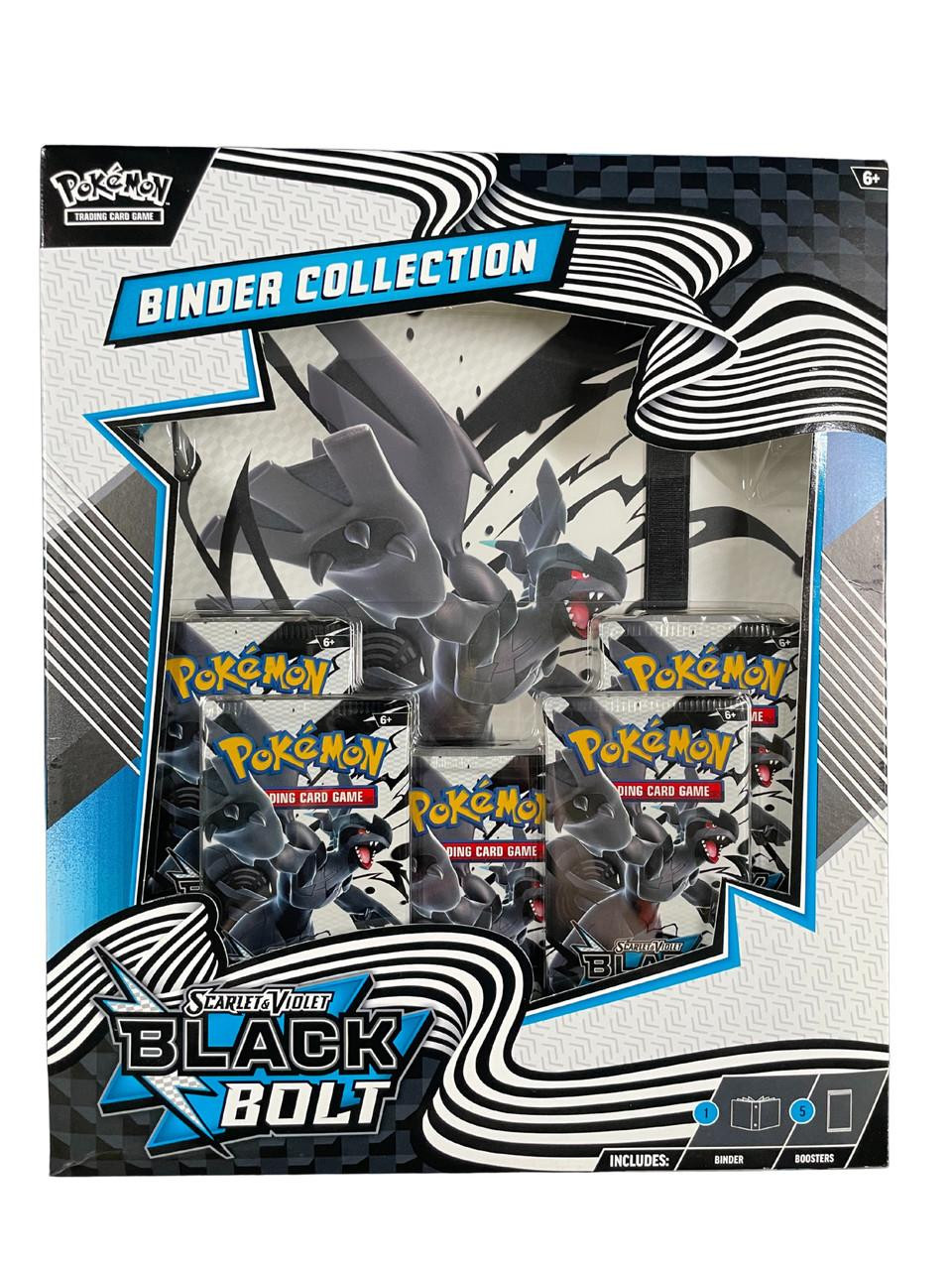 Pokemon Scarlet & Violet Black Bolt Binder Collection - Box