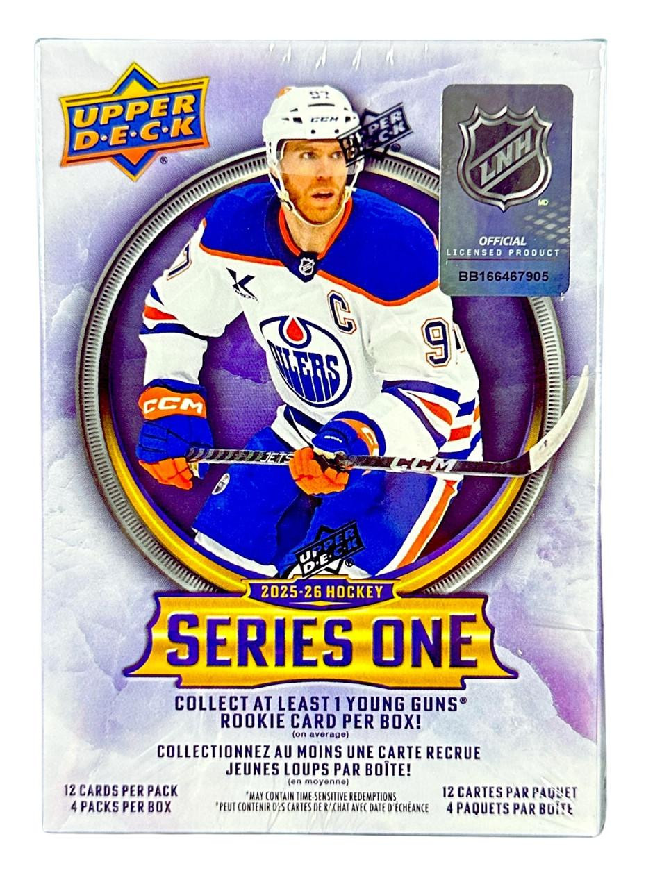 2025/26 Upper Deck Series 1 Hockey Blaster Box