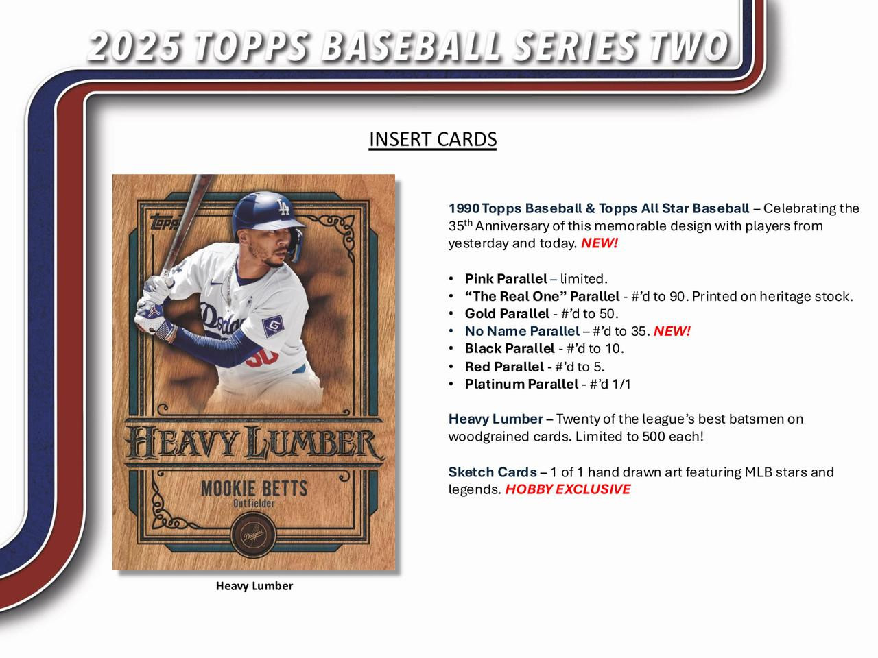 2025 Topps Series 2 Baseball Hobby Pack