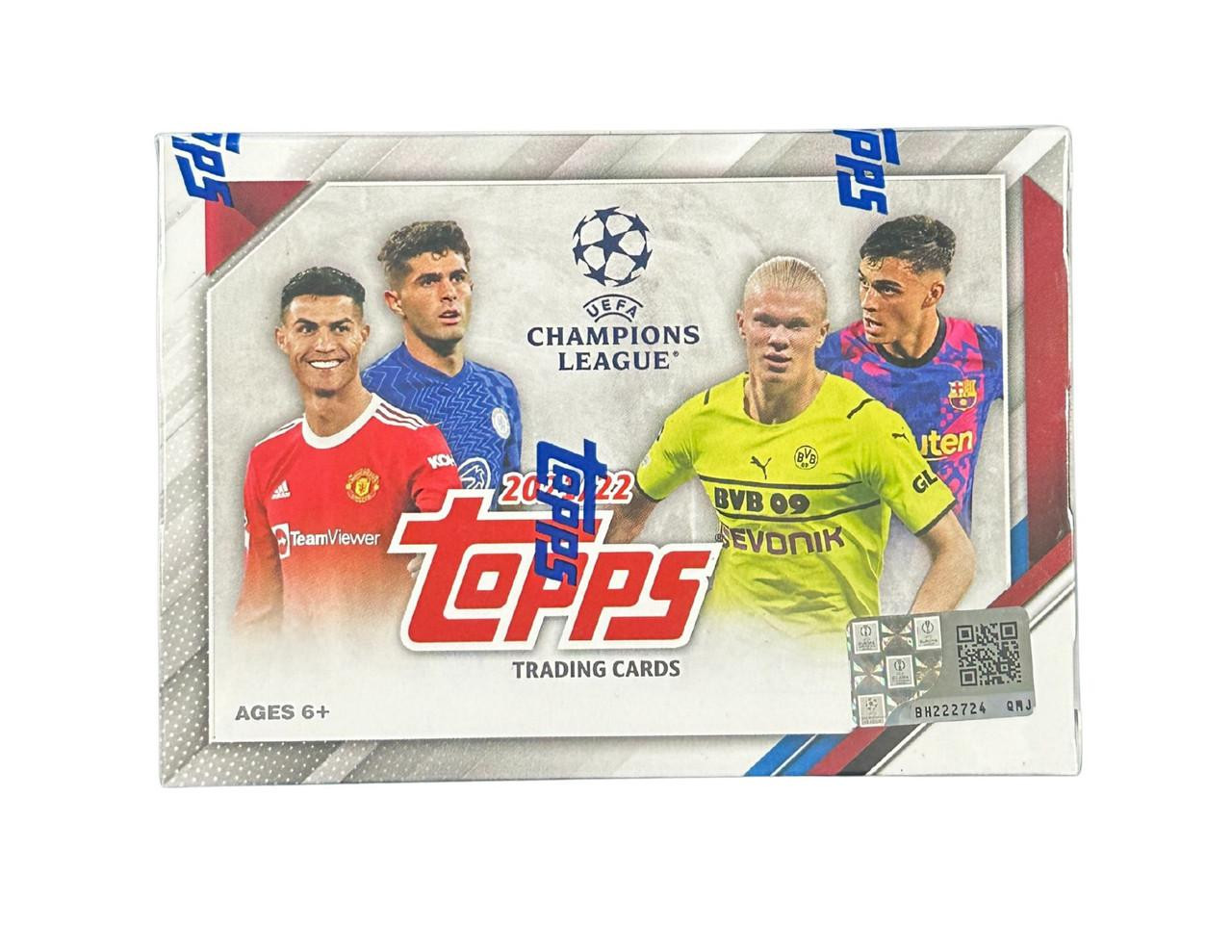 2021/22 Topps UEFA Champions League Soccer Blaster Box