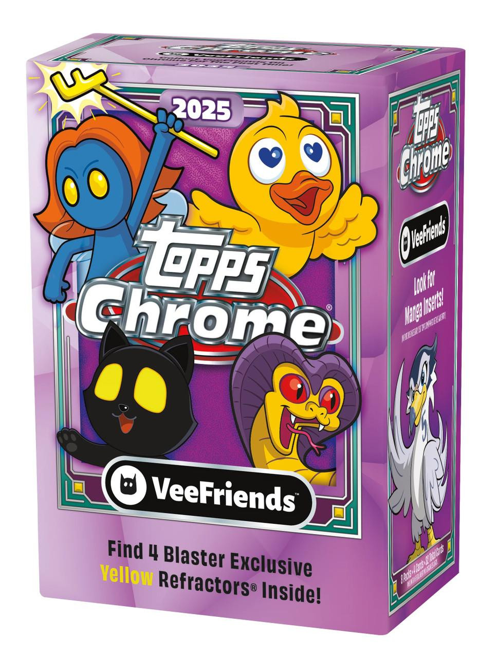 2025 Topps Chrome VeeFriends Blaster Box