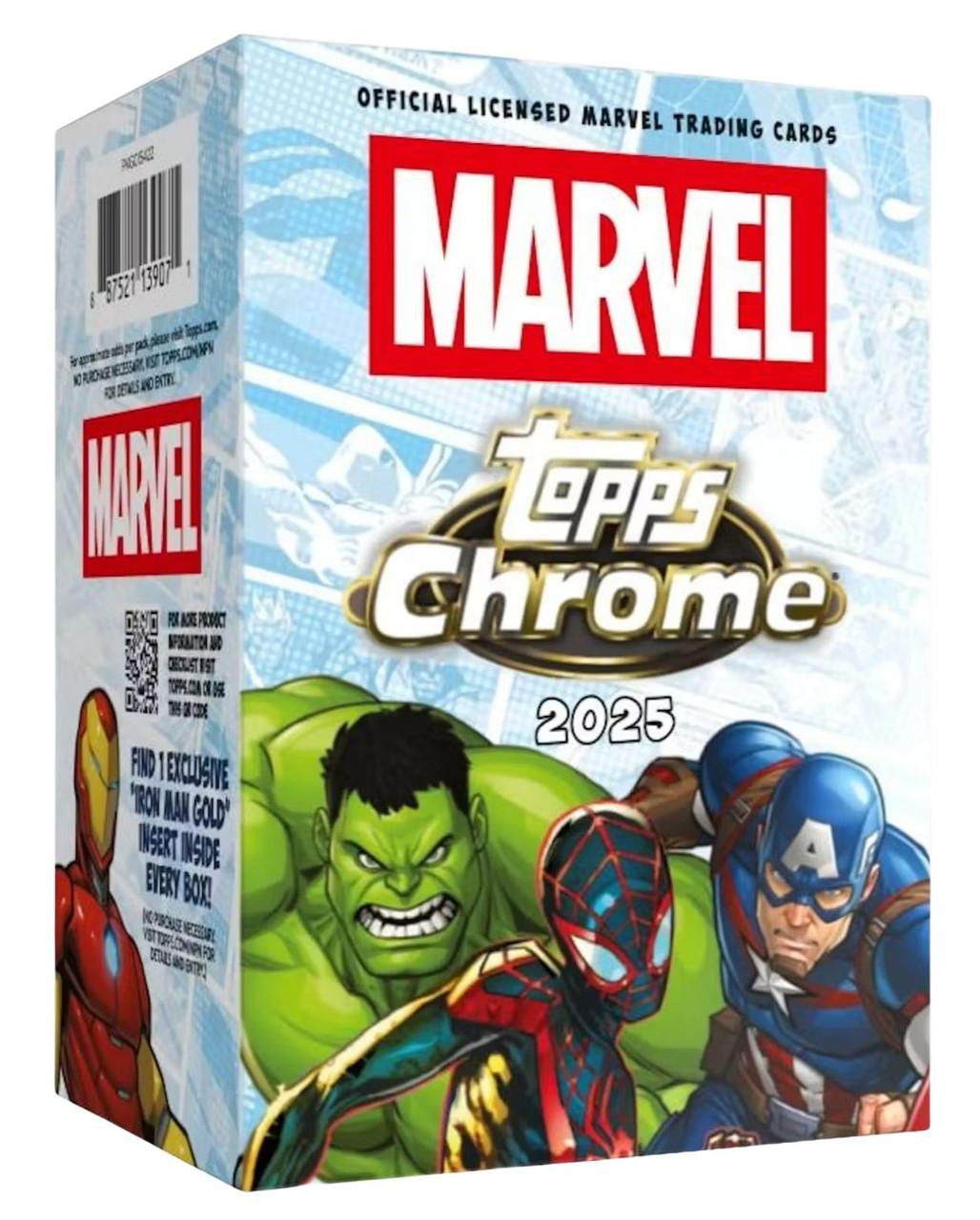 2025 Topps Marvel Chrome Blaster Box