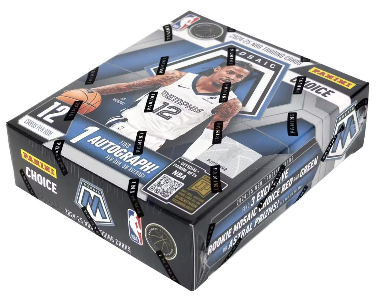 mosaic booster box One Piece TCG The Best Premium Pack Maziply Toys have parallels and star 2025 Panini Mosaic Football Mega