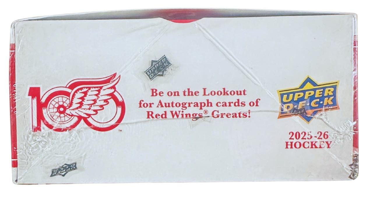 2025/26 Upper Deck Detroit Red Wings Centennial Box Set Box