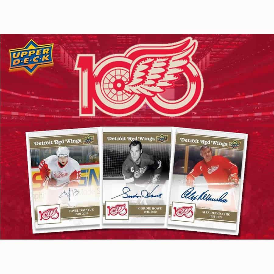 2025/26 Upper Deck Detroit Red Wings Centennial Box Set Box