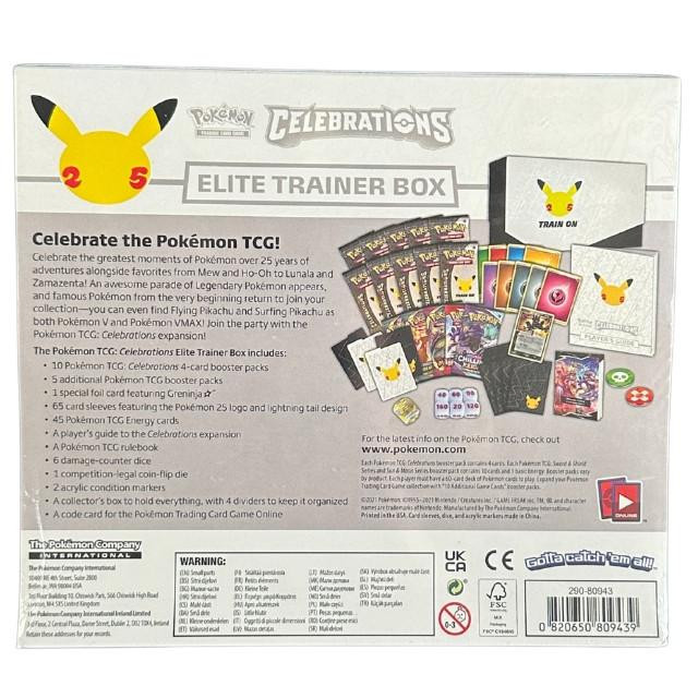 Pokemon Celebrations Elite Trainer Box