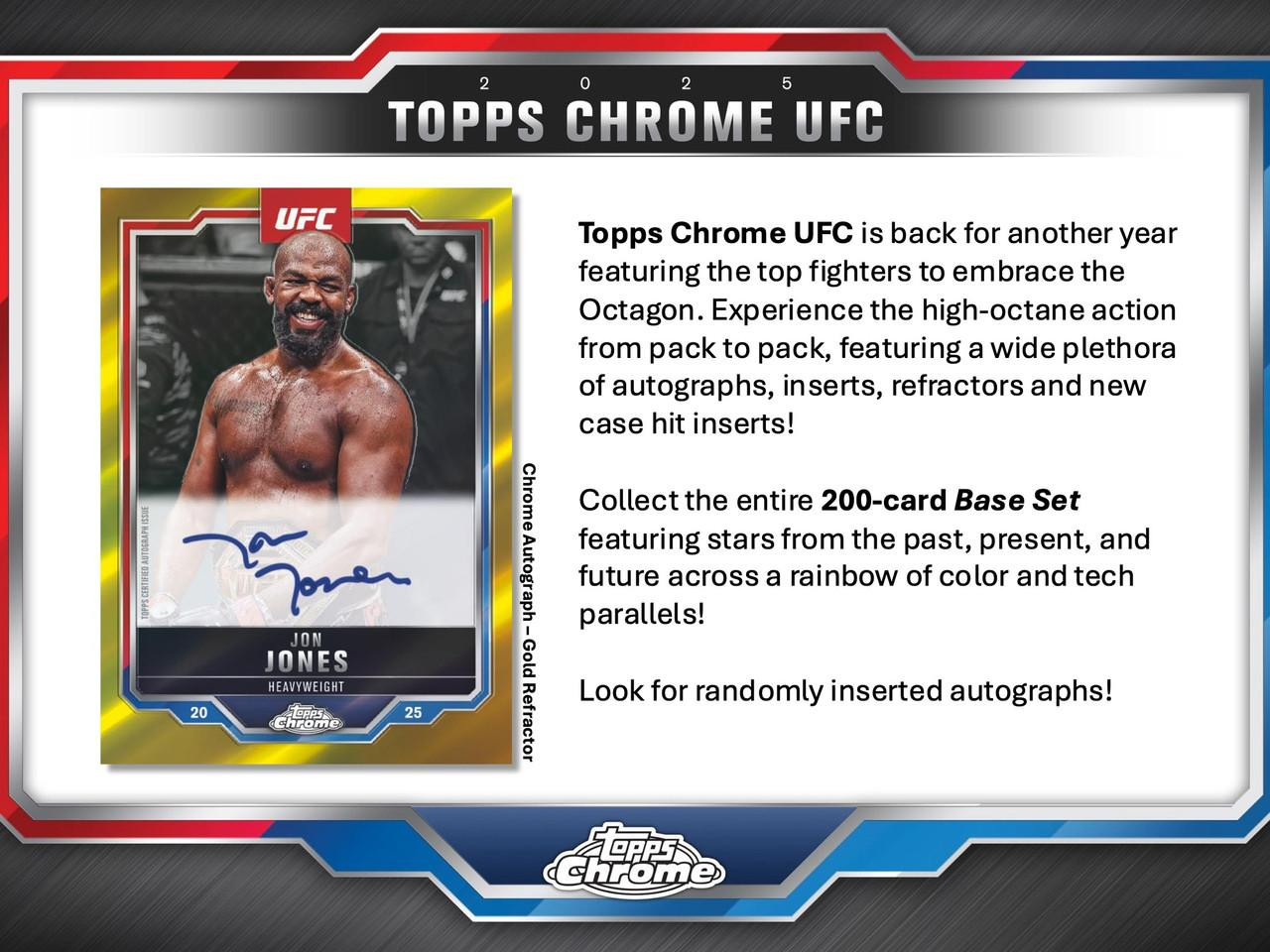 UFC製 モスカート120P 6個 Amazon.com: 2025 TPS Chrome UFC Sealed MEGA Box (6 Packs/Box