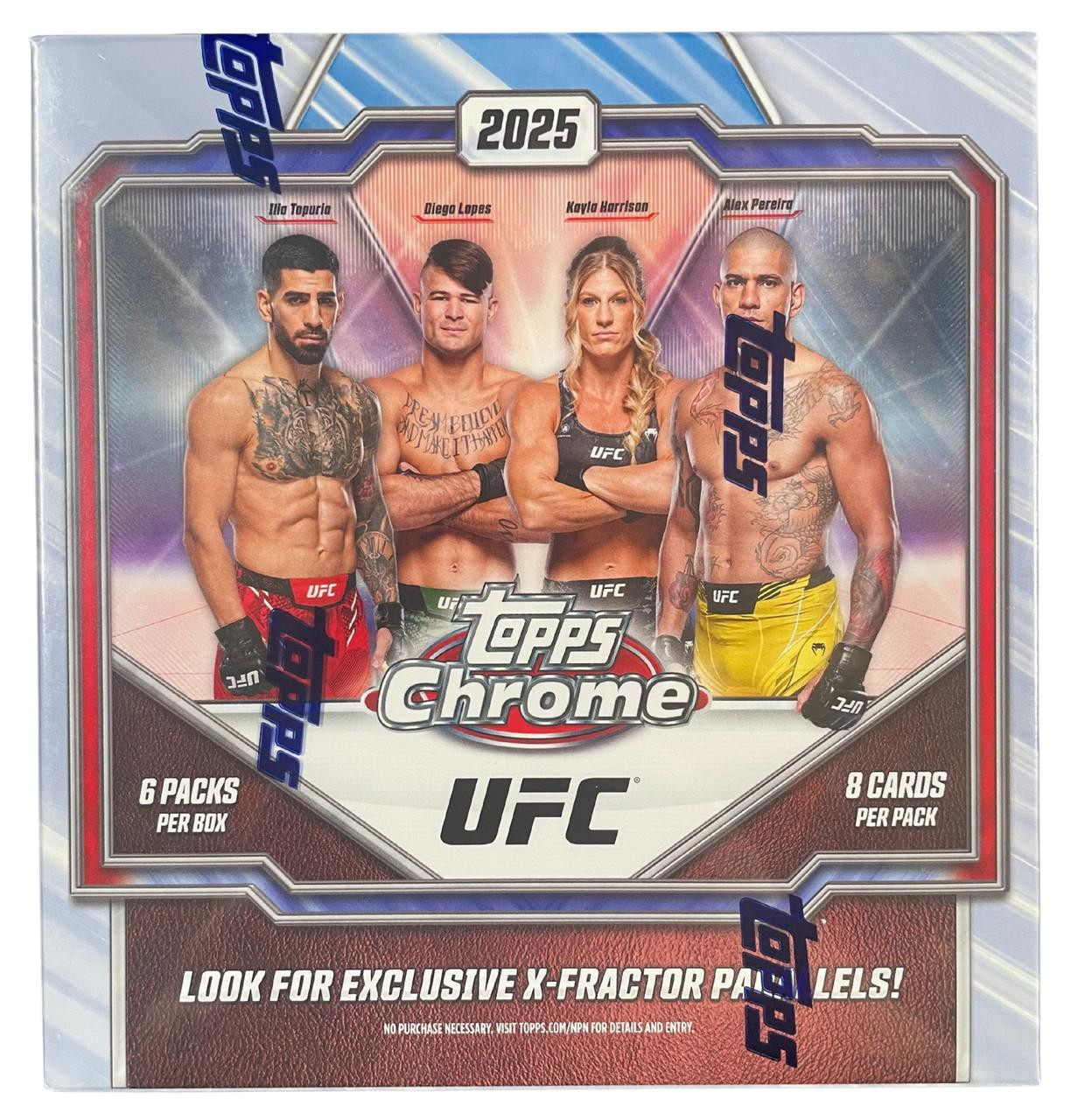 2025 Topps Chrome UFC Mega Box