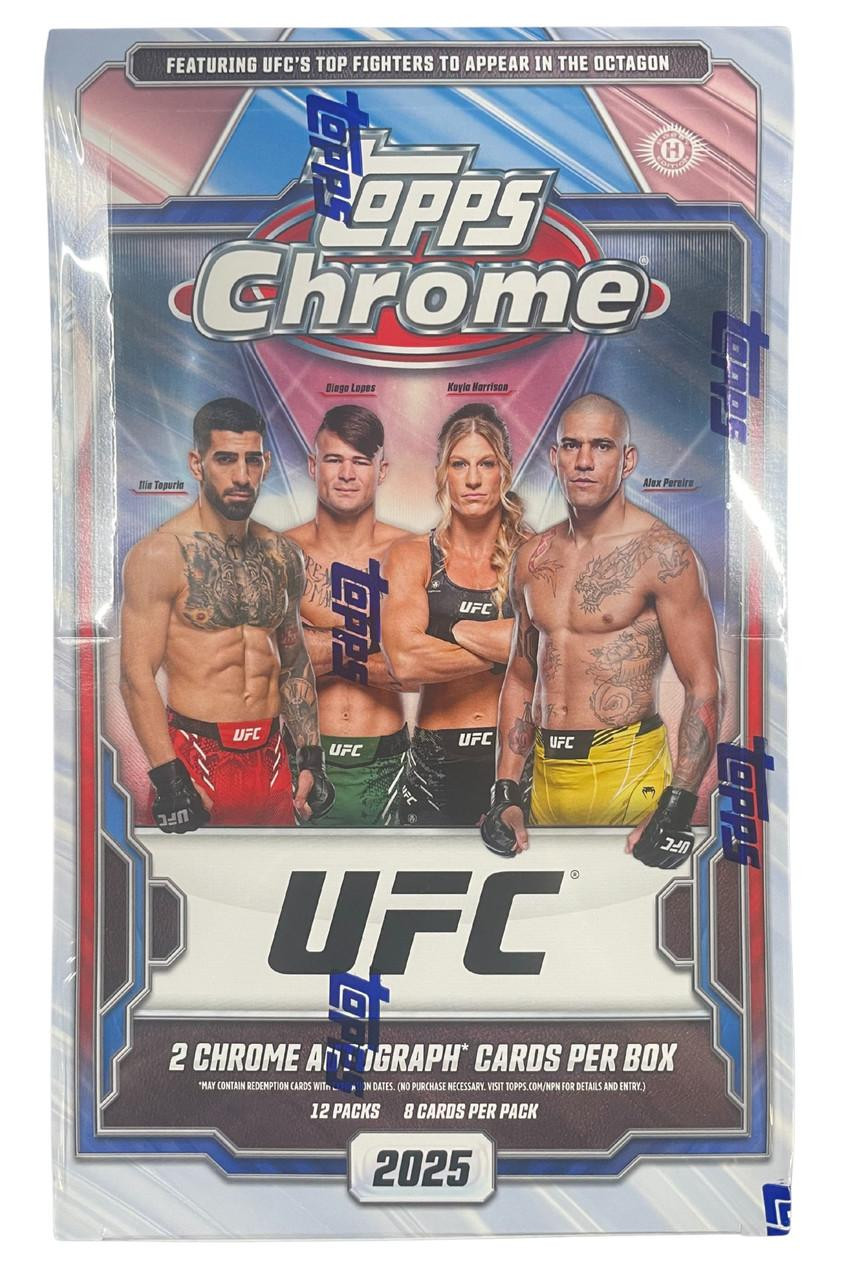 2025 Topps Chrome UFC Hobby Box