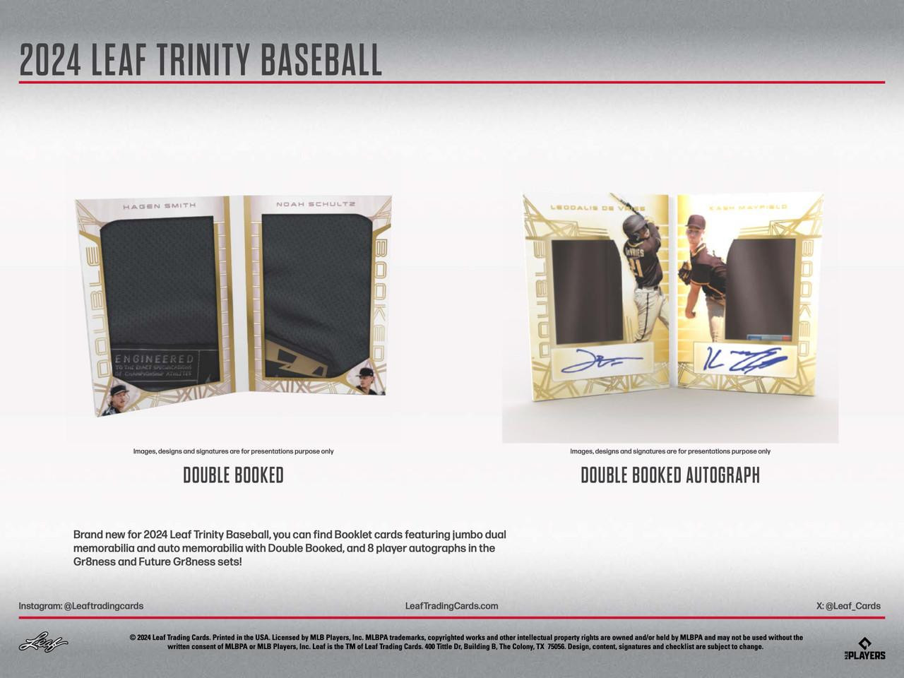 LEAF TRINITY AUTO BOOKLET NICK Kurtz MLB Leaf Trinity 0 BA-NK1 A 