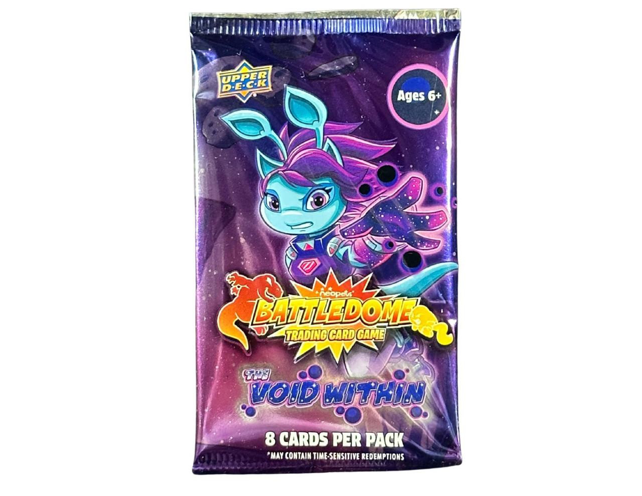 2025 Upper Deck Neopets Battledome The Void Within Booster Pack
