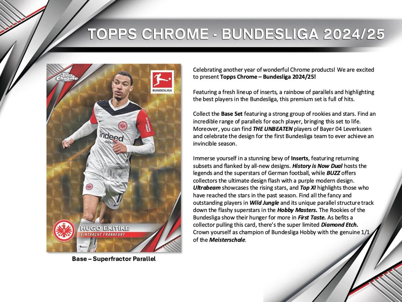 2024-25 Topps Chrome Bundesliga FC Bayern München Michael Olise