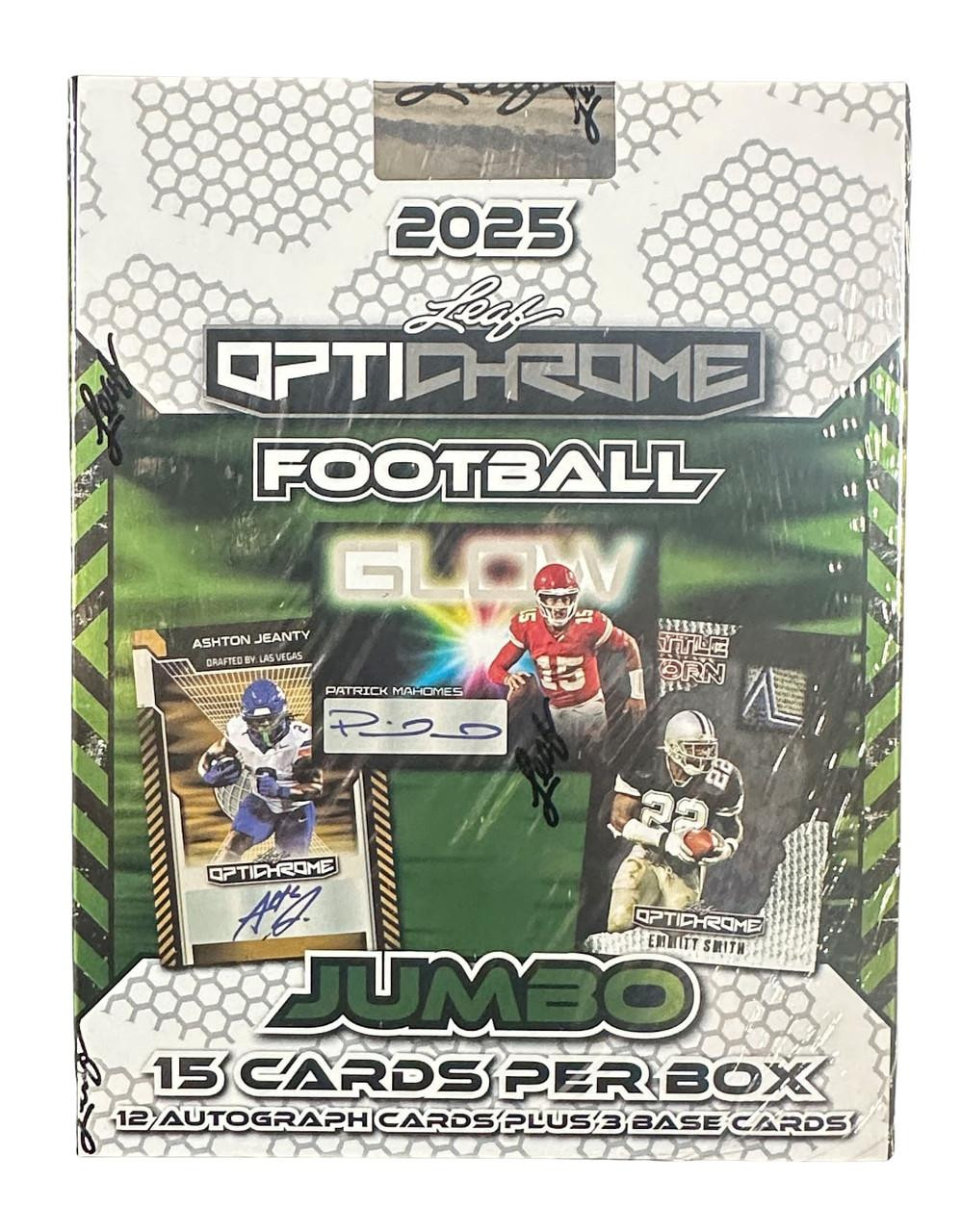2025 Leaf Optichrome Football Jumbo Box