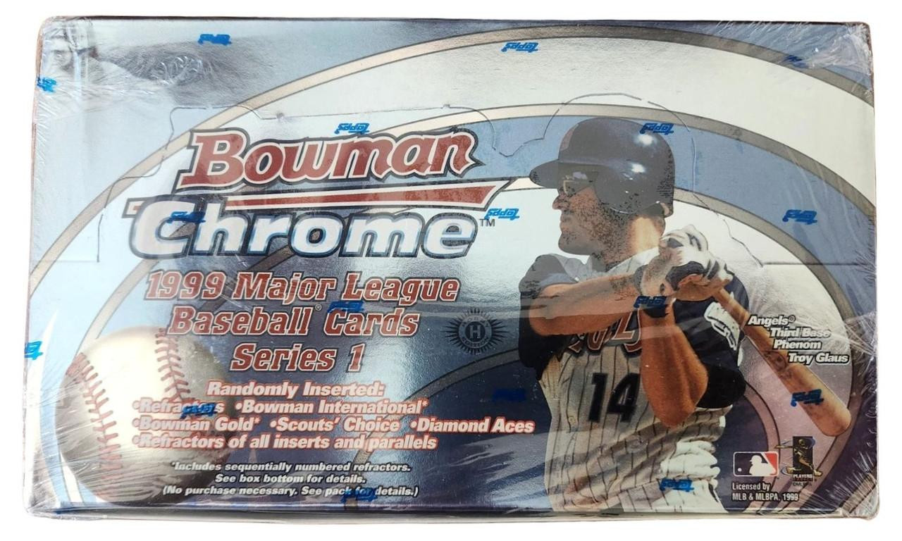 1999 Bowman Chrome Series 1 Baseball Hobby 12 Box Case