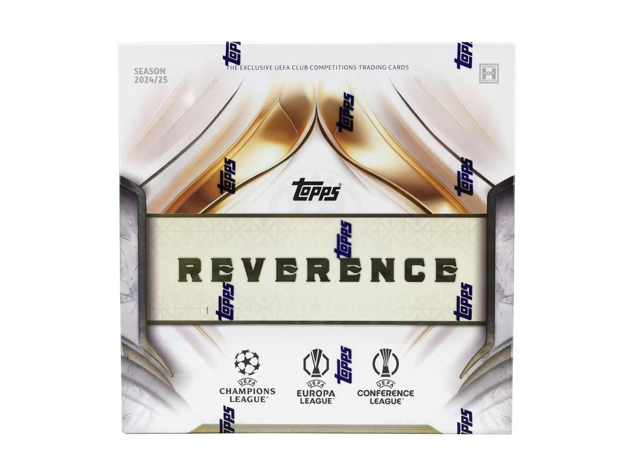 2024/25 Topps UEFA Club Competitions Reverence Soccer Hobby Box