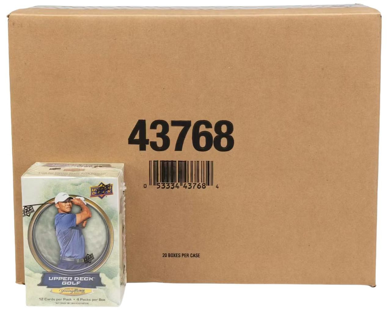 2026 Upper Deck Golf Blaster 20 Box Case