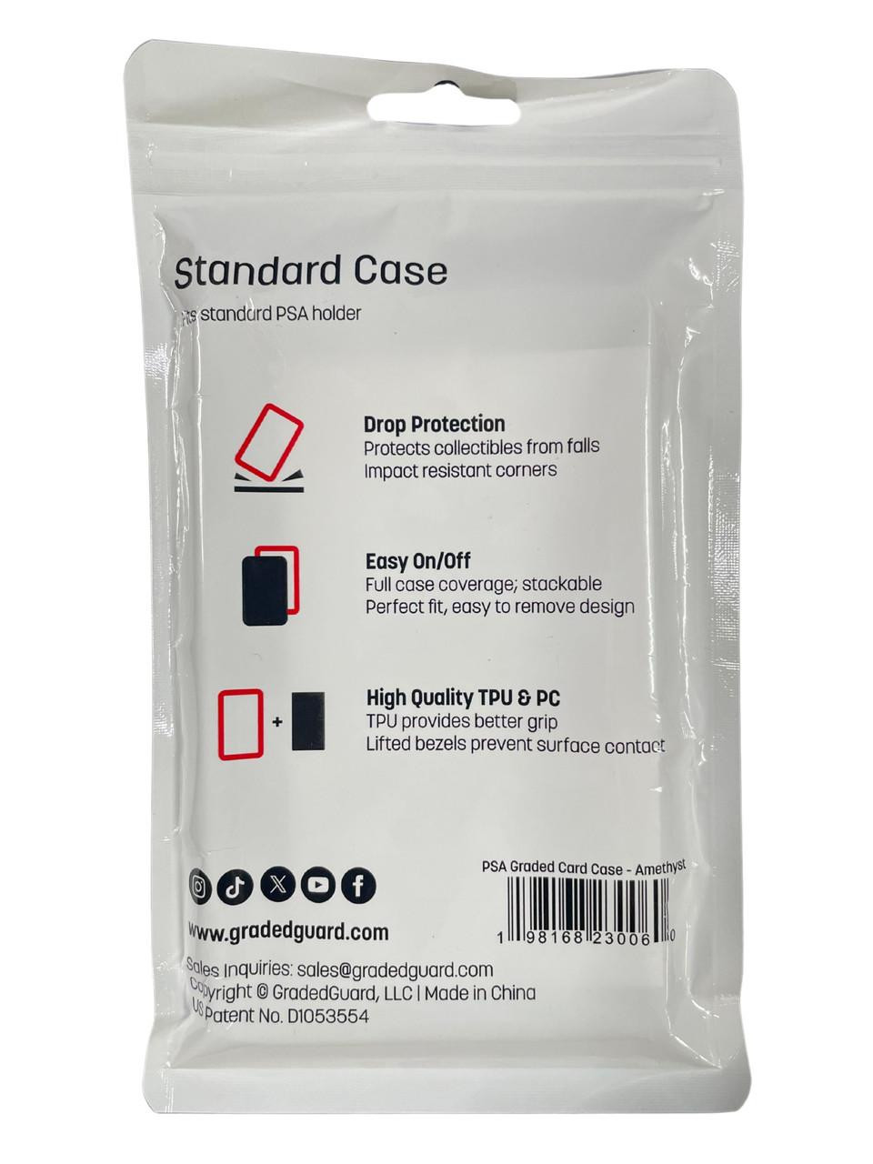 GradedGuard Standard PSA Case - Amethyst - Unit