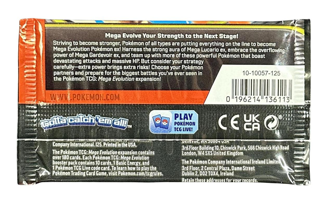 Pokemon Mega Evolution Enhanced Booster Pack
