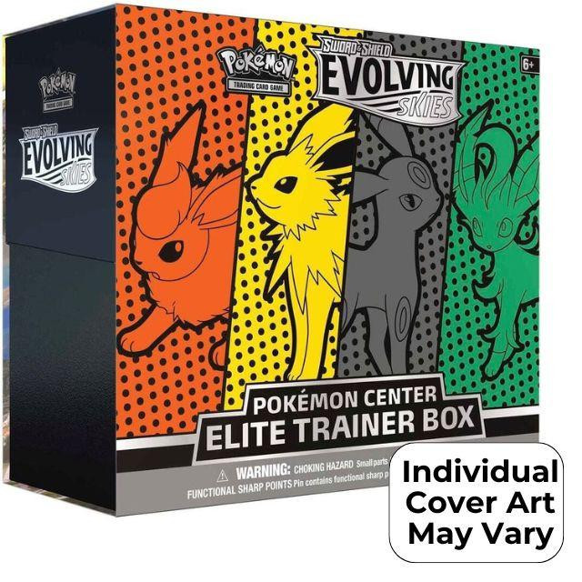 Pokemon Sword & Shield Evolving Skies Pokemon Center Elite Trainer Box