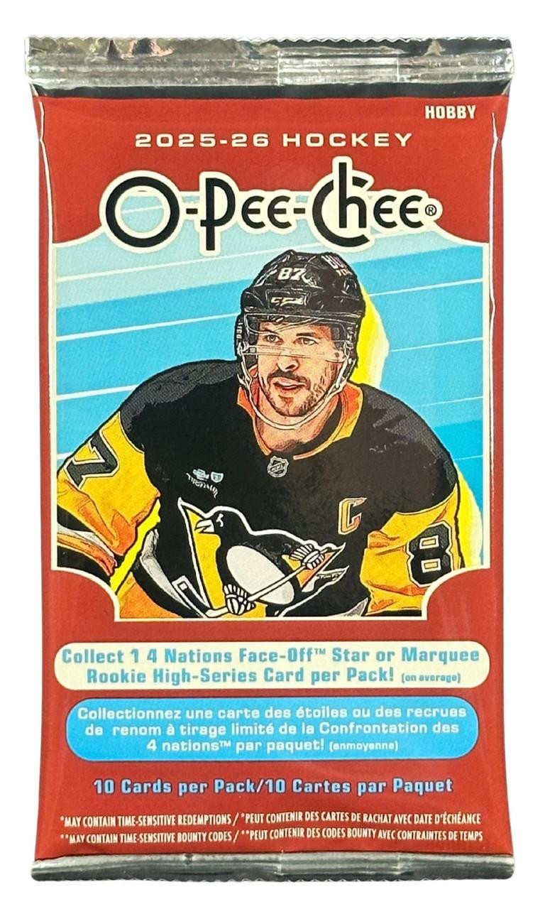 2025/26 Upper Deck O-Pee-Chee Hockey Hobby Pack