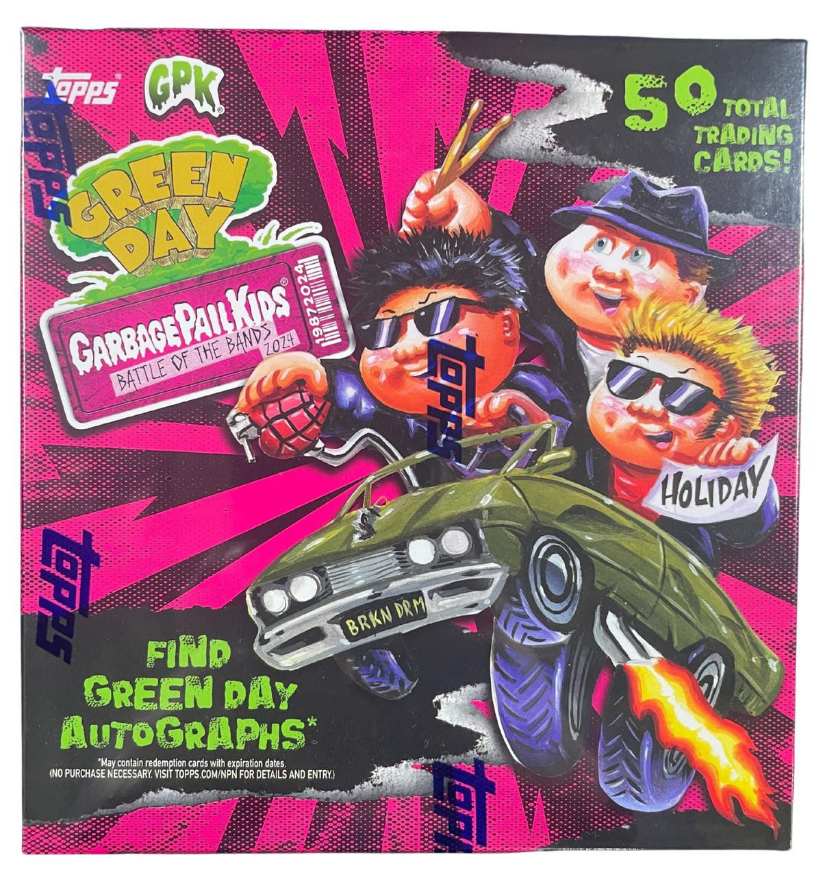 2024 Topps Garbage Pail Kids Battle of the Bands: Green Day Hobby Box