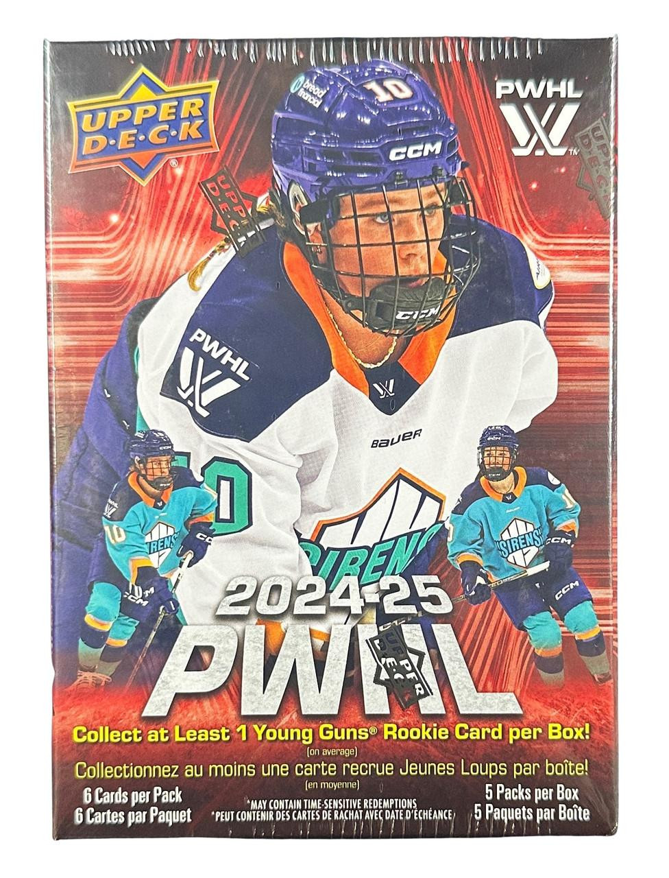 2025 Upper Deck PWHL Hockey Blaster Box
