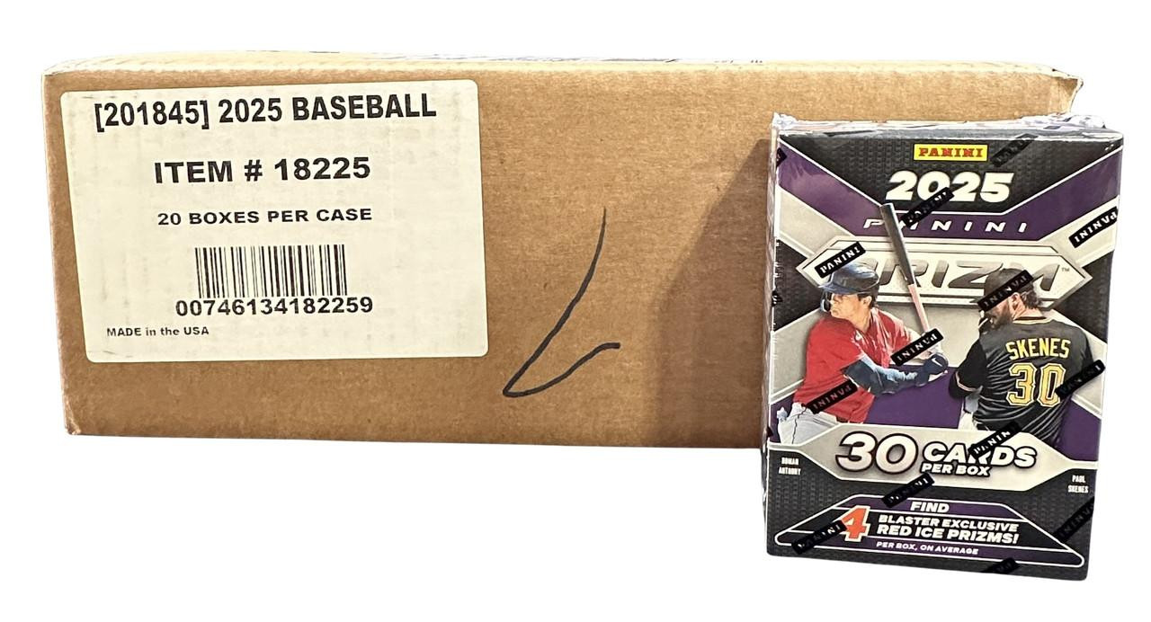 2025 Panini Prizm Baseball Hobby Blaster 20 Box Case